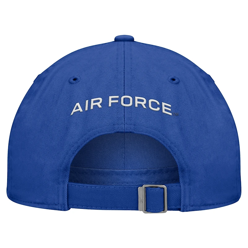 Men's Nike Royal Air Force Falcons 2026 Sideline Club Adjustable Hat