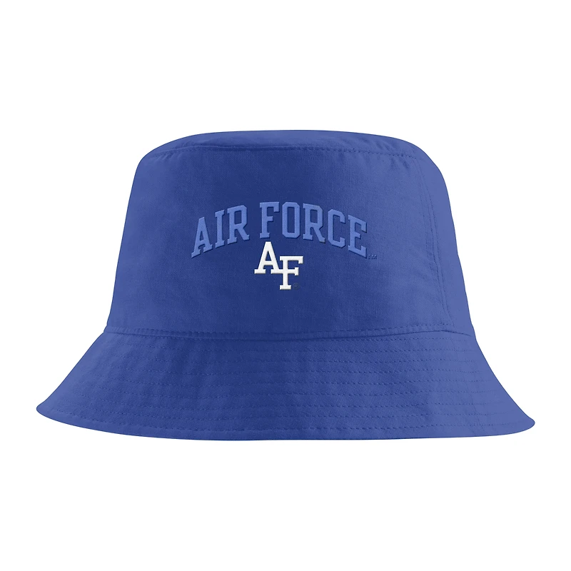 Men's Nike Royal Air Force Falcons Apex Striped Bucket Hat