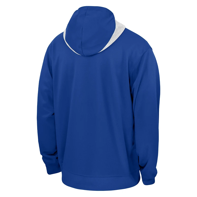 Sweat à capuche Nike Royal Air Force Falcons Basketball Spotlight Performance pour homme