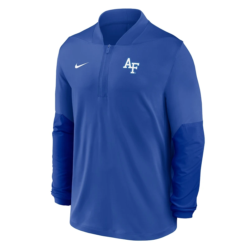 Pull demi-zippé Nike Royal Air Force Falcons Dri-FIT pour homme