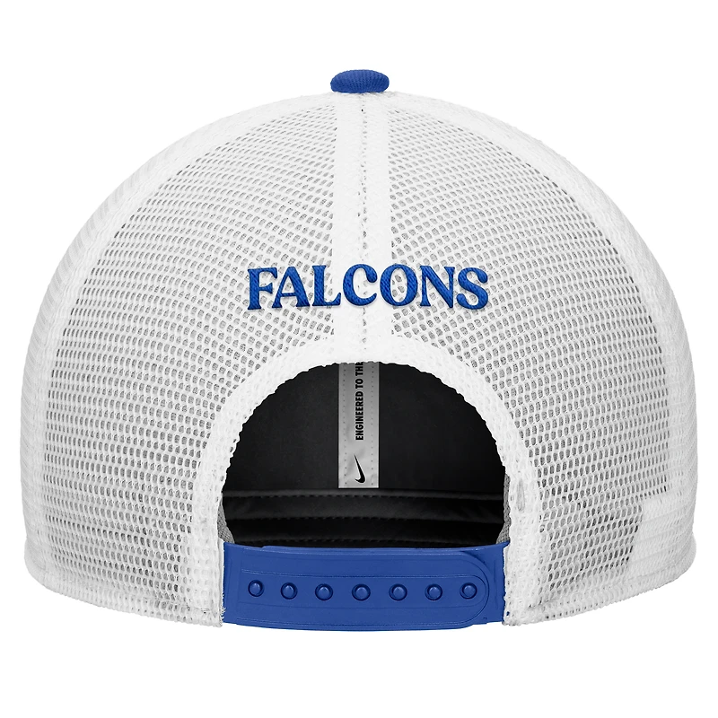 Men's Nike Royal Air Force Falcons Rise Trucker Dri-FIT Adjustable Hat