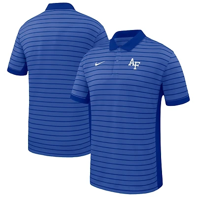 Men's Nike Royal Air Force Falcons Victory Stripe Dri-FIT Polo