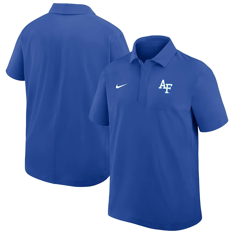 Polo tissé Nike Royal Air Force Falcons pour homme