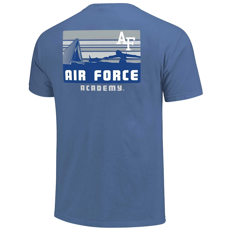 T-shirt rayé pour homme Royal Air Force Falcons Campus Skyline