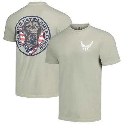 T-shirt fauve Air Force Falcons Comfort Color pour homme