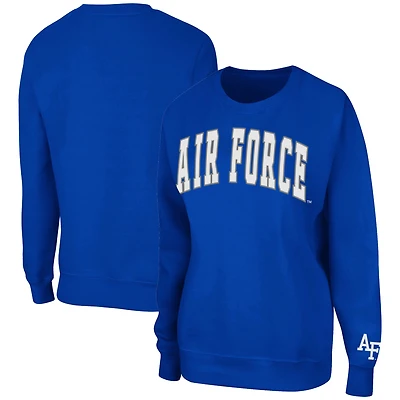 Sweat-shirt à enfiler Colosseum White Air Force Falcons Campanile pour femme