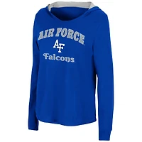 Colosseum Royal Air Force Falcons Catalina Sweat à capuche T-shirt manches longues pour femme