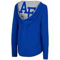 Colosseum Royal Air Force Falcons Catalina Sweat à capuche T-shirt manches longues pour femme