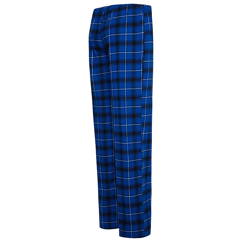 Women's Concepts Sport Royal/Black Air Force Falcons Arctic T-Shirt & Flannel Pants Sleep Set