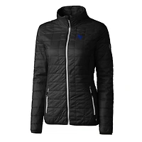 Doudoune zippée intégrale noire Cutter & Buck Air Force Falcons Rainier Eco pour femme