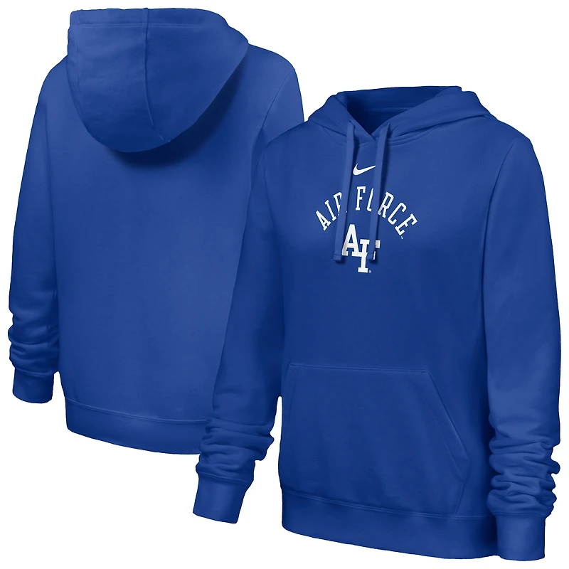 Women's Nike Royal Air Force Falcons Club Fleece Hoodie