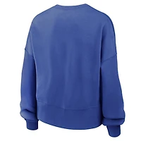 Women's Nike Royal Air Force Falcons Phoenix Fleece Pullover Sweatshirt