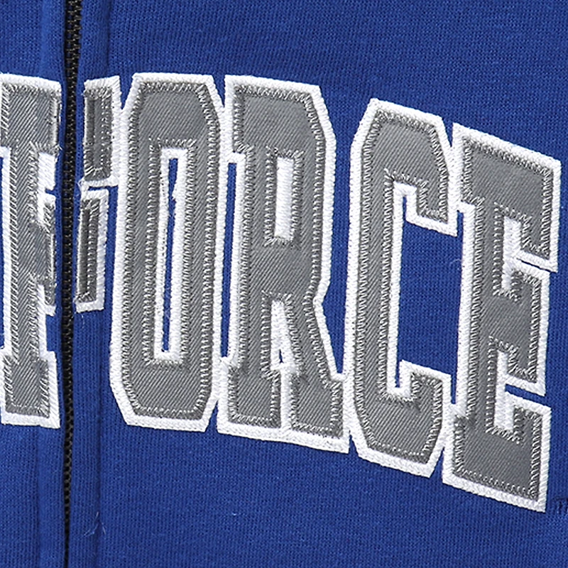 Sweat à capuche entièrement zippé Stadium Athletic Royal Air Force Falcons pour femme