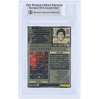 Luis Suarez Ajax Autographed 2007-08 Panini Sega World Cup Championship Football Intercontinental Clubs #192 Beckett Fanatics Witnessed Authenticated Rookie Card