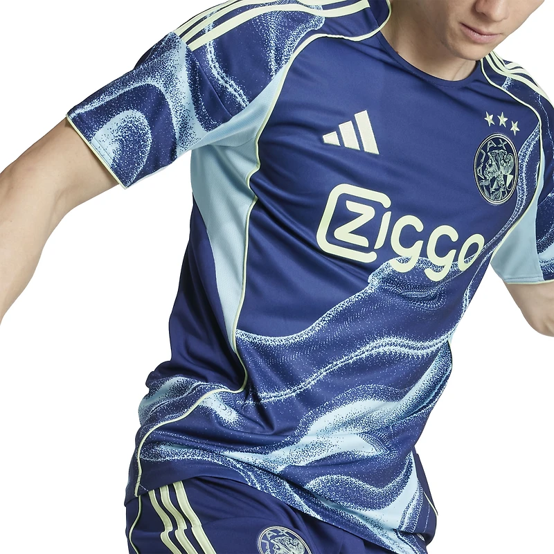 Maillot réplique extérieur adidas bleu marine Ajax 2025/26 pour homme