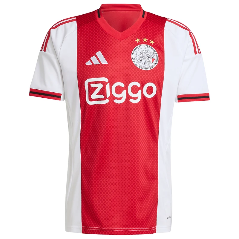Men's adidas  Red/White Ajax 2025/26 Home Replica Jersey