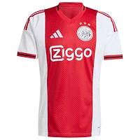 Men's adidas  Red/White Ajax 2025/26 Home Replica Jersey
