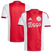Men's adidas  Red/White Ajax 2025/26 Home Replica Jersey
