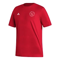 Men's adidas Red Ajax Crest T-Shirt