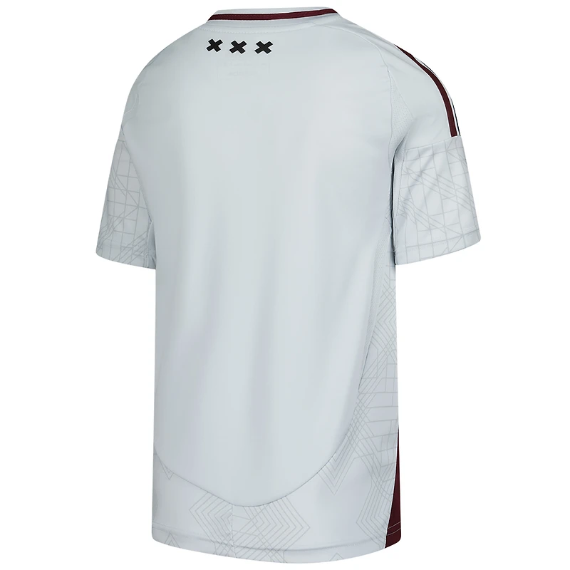 Maillot de football réplique blanc Ajax pour jeunes adidas