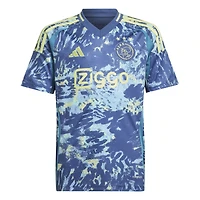 Maillot adidas bleu Ajax 2024/25 extérieur réplique pour enfant