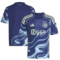 Youth adidas Navy Ajax 2025/26 Away Replica Jersey