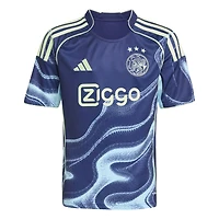 Youth adidas Navy Ajax 2025/26 Away Replica Jersey