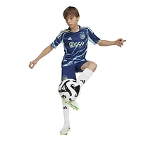 Youth adidas Navy Ajax 2025/26 Away Replica Jersey