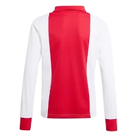 Youth adidas Originals White Ajax 125th Anniversary Replica Long Sleeve Jersey