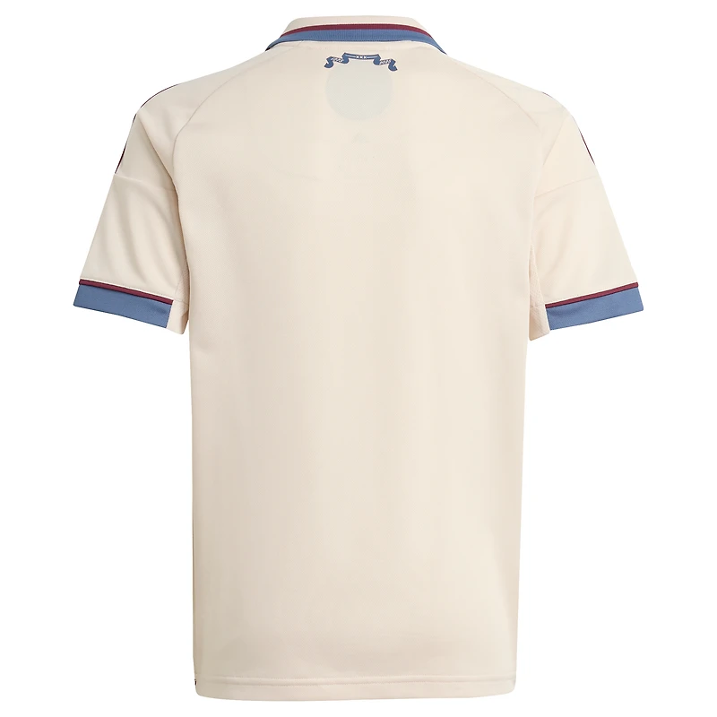 Youth adidas Tan Ajax 2025/26 Third Replica Jersey