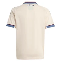 Youth adidas Tan Ajax 2025/26 Third Replica Jersey