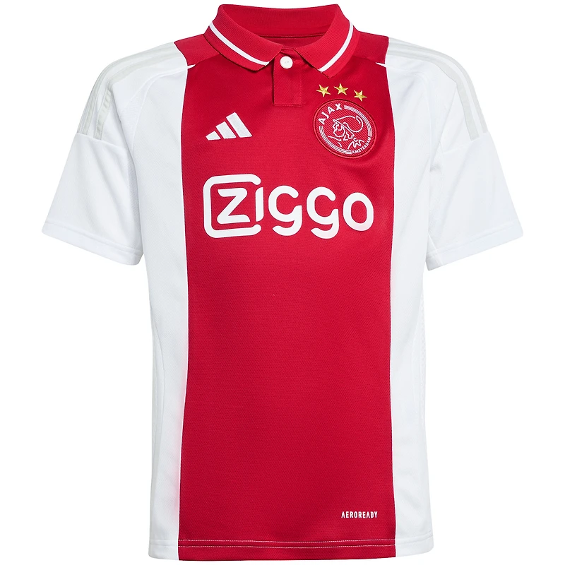 Maillot réplique à domicile adidas Ajax 2024/25 blanc pour jeunes