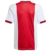 Youth adidas  White Ajax 2025/26 Home Replica Jersey