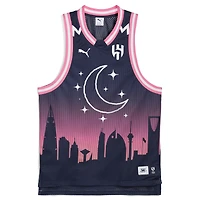 Maillot de basket-ball dryCELL bleu marine Puma Al Hilal 2025 Coupe du Monde des Clubs la FIFA pour homme