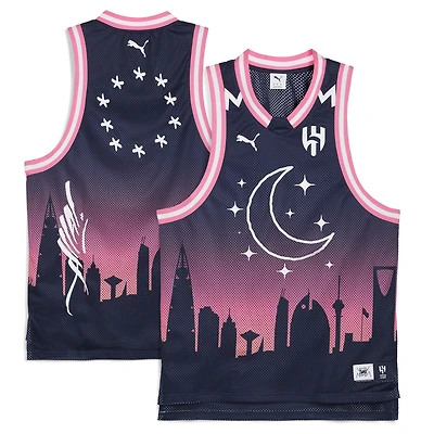 Maillot de basket-ball dryCELL bleu marine Puma Al Hilal 2025 Coupe du Monde des Clubs la FIFA pour homme