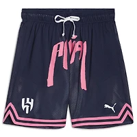 Men's Puma Navy Al Hilal 2025 FIFA Club World Cup Hoops Reversible Shorts