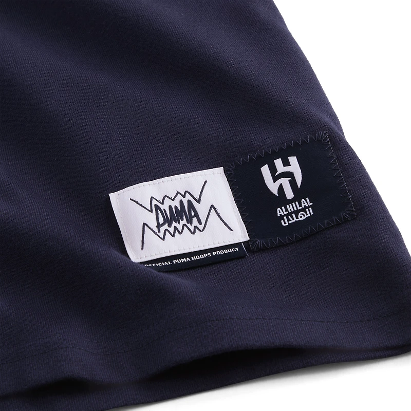 T-shirt Puma bleu marine Al Hilal pour homme Coupe du Monde des Clubs de la FIFA 2025
