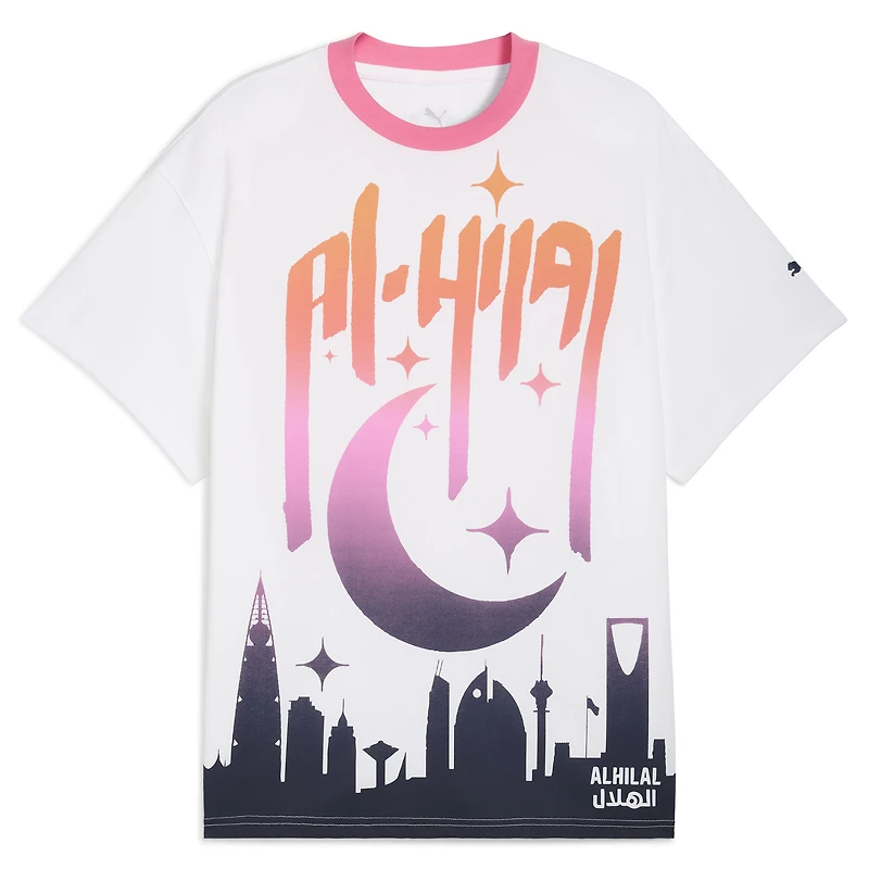 T-shirt Puma blanc pour homme Al Hilal Coupe du Monde des Clubs de la FIFA 2025