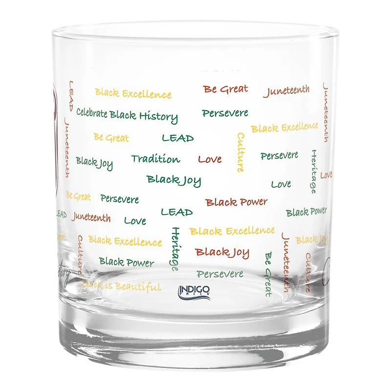 Bulldogs A&M de l'Alabama 14oz. Verre à roches du Mois de l’histoire des Noirs