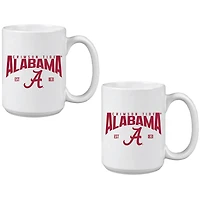 Lot de deux tasses Alabama Crimson Tide 425 ml