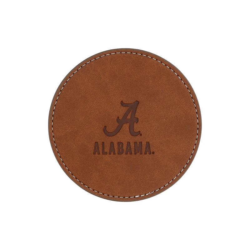Lot de 4 sous-verres en similicuir Alabama Crimson Tide