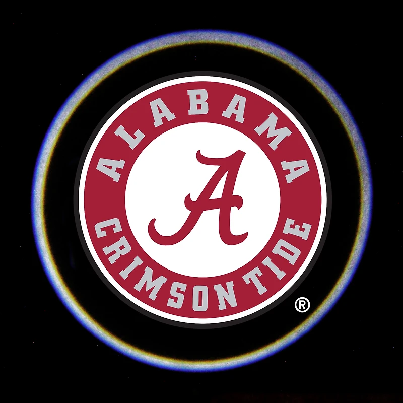 Éclairage de porte de voiture Alabama Crimson Tide