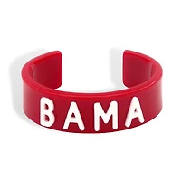 Brianna Cannon Alabama Crimson Tide Wordmark Cuff Bracelet