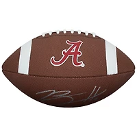 Ballon de football américain réplique Nike autographié par Bryce Young (Alabama Crimson Tide)