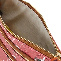 Sac bandoulière triple zip Dooney & Bourke Alabama Crimson Tide Football Halftime