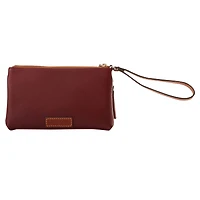 Dooney & Bourke Alabama Crimson Tide Infield Double-Zip Wristlet