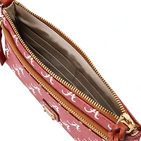 Dooney & Bourke Alabama Crimson Tide Signature Bracelet à double fermeture éclair