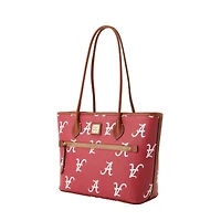 Dooney & Bourke Alabama Crimson Tide Sporty Monogram Grand sac fourre-tout zippé
