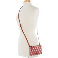 Dooney & Bourke  Alabama Crimson Tide Top Zip Crossbody Bag