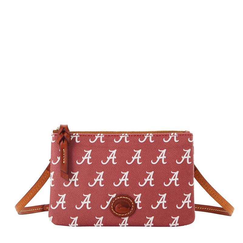 Sac bandoulière zippé Dooney & Bourke Alabama Crimson Tide